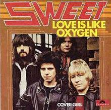 The Sweet : Love Is Like Oxygen